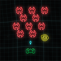 Neon Invaders